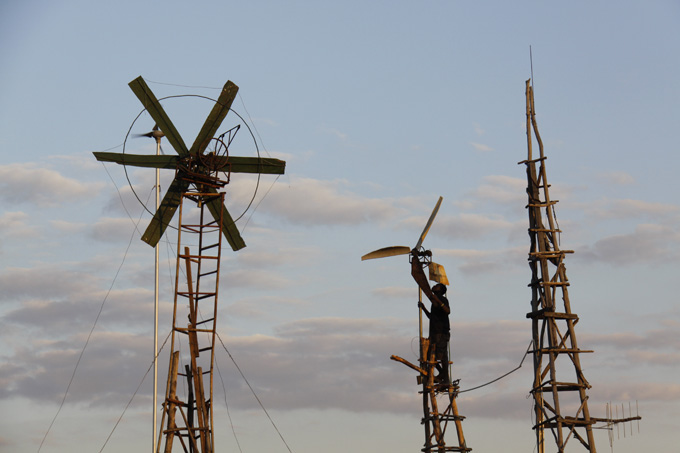 DIY low-tech windmills