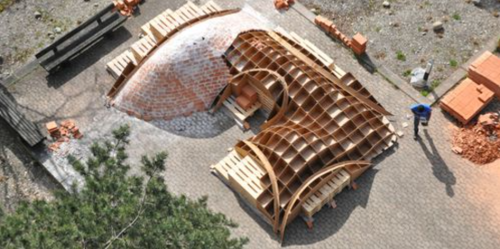 Timber Vaulting Timbrel Vaulting Using Cardboard Formwork