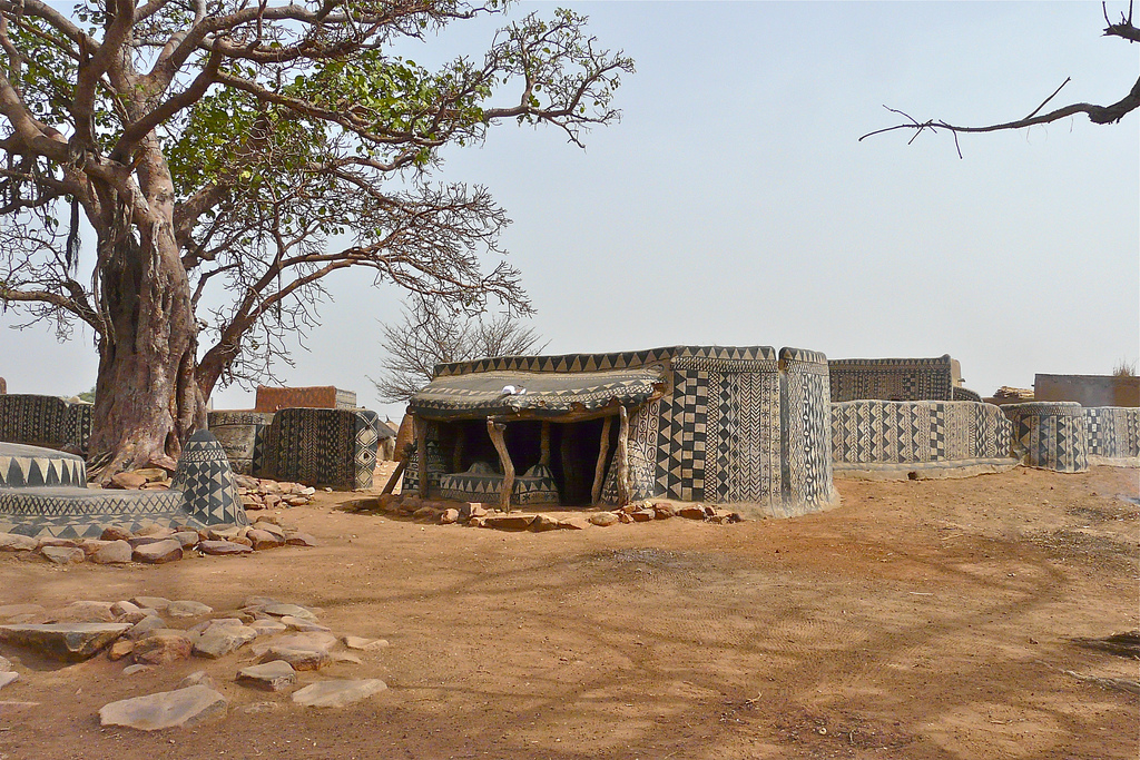 decorated mud house 2