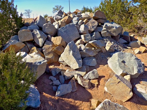 dry stack stone wall