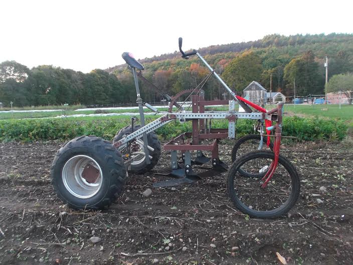 culticycle pedal powered tractor